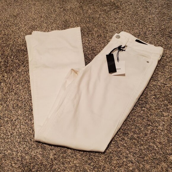 NWT Vince Flare Leg Jeans Optic White 30 - Picture 1 of 8